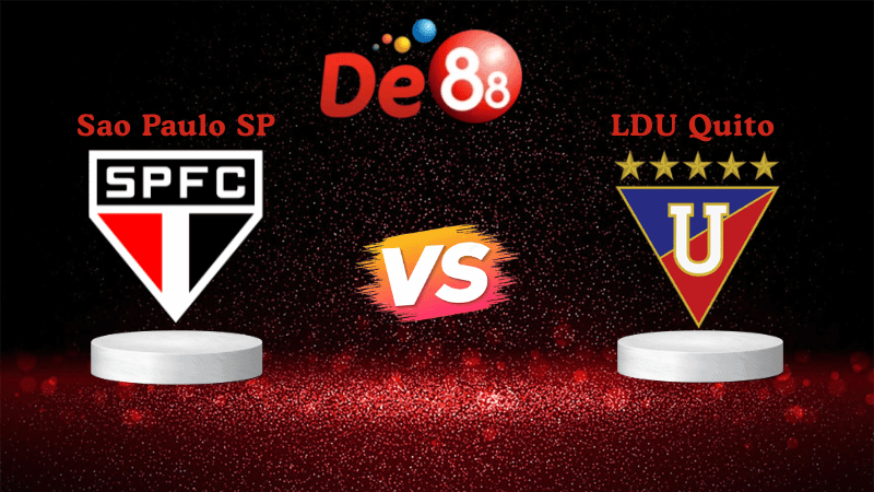 DE88 Soi kèo Sao Paulo SP vs LDU Quito 05h00 ngày 26/09/2025 - Copa Libertadores